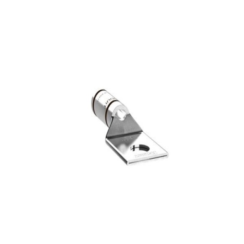 Panduit LCA2-14-Q Pan-Lug™ Compression Lug, 2, Tin Plt Copper, Strt, One 1/4" Stud, PK25