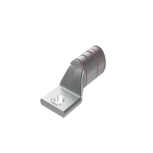 Panduit LCA500-12-6 Pan-Lug™ Compression Lug, 500, Tin Plt Copper, Strt, One 1/2" Stud, PK6