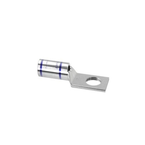 Panduit LCA6-38-L Pan-Lug™ Compression Lug, 6, Tin Plt Copper, Strt, One 3/8" Stud, PK50