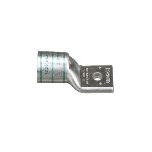 Panduit LCA600-12-6 Pan-Lug™ Compression Lug, 600, Tin Plt Copper, Strt, One 1/2" Stud, PK6