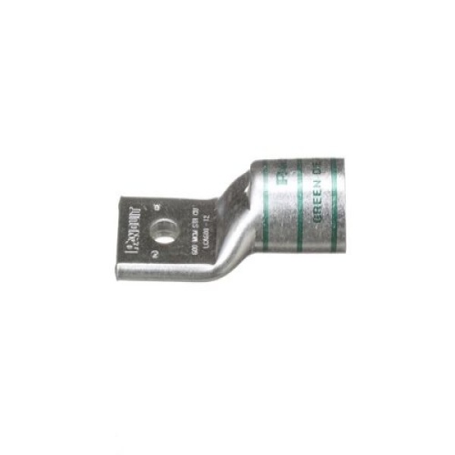 Panduit LCA600-12-6 Pan-Lug™ Compression Lug, 600, Tin Plt Copper, Strt, One 1/2" Stud, PK6