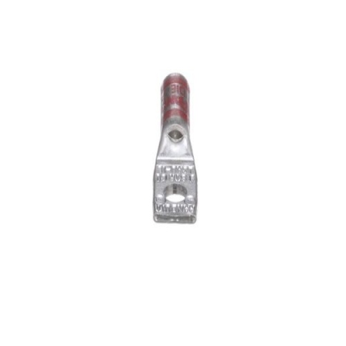 Panduit LCA8-10-L Pan-Lug™ Compression Lug, 8, Tin Plt Copper, Strt, One #10 Stud, PK50