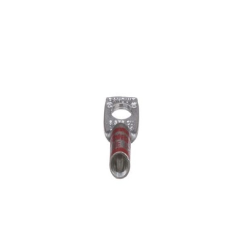 Panduit LCA8-14-L Pan-Lug™ Compression Lug, Tin Plt Copper, Strt, One 1/4" Stud, PK50