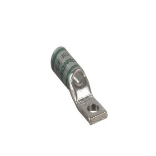 Panduit LCAN1-14-E Pan-Lug™ Compression Lug, Tin Plt Copper, Strt, One 0.25" Stud, PK20