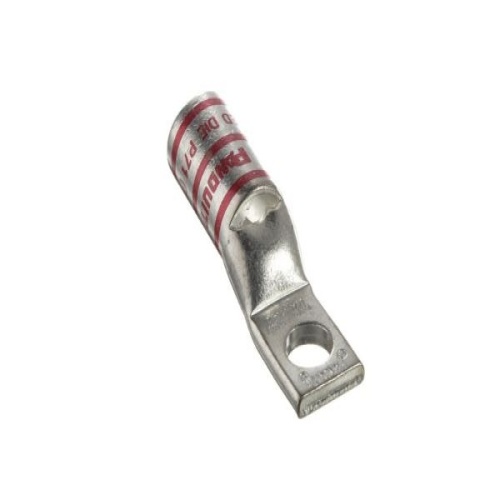 Panduit LCAN350-12-X Pan-Lug™ Compression Lug, 350, Narrow, Tin Plt Copper, Strt, 1/2" Stud
