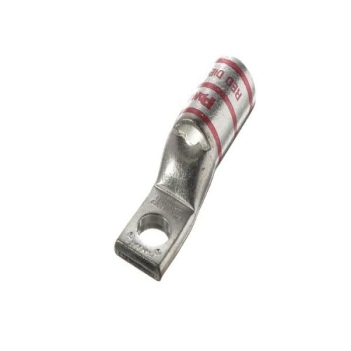 Panduit LCAN350-12-X Pan-Lug™ Compression Lug, 350, Narrow, Tin Plt Copper, Strt, 1/2" Stud