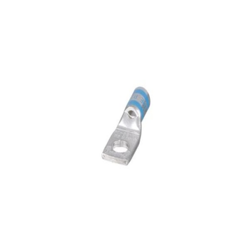 Panduit LCAS6-14-L Pan-Lug™ Compression Lug, 6, Short, Tin Plt Copper, One 1/4" Stud, PK50