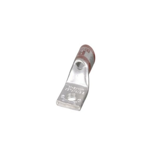 Panduit LCAX2-14-E Pan-Lug™ Compression Lug, Flex, Tin Plt Copper, Strt, One 1/4" Stud, PK20