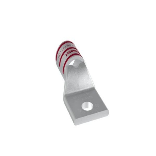 Panduit LCAX250-38-X Pan-Lug™ Compression Lug, 250, Flex, Tin Plt Copper, One 3/8" Stud, PK10
