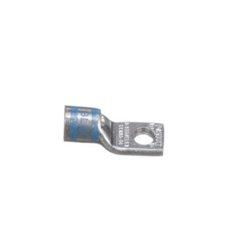 Panduit LCAX6-14-L Pan-Lug™ Compression Lug, 6, Flex, Tin Plt Copper, One 1/4" Stud, PK50
