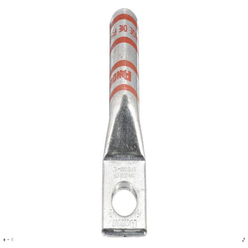 Panduit LCB3/0-12-X Pan-Lug™ Compression Lug, 3/0, Long, Tin Plt Copper, Strt, One 0.5" Stud