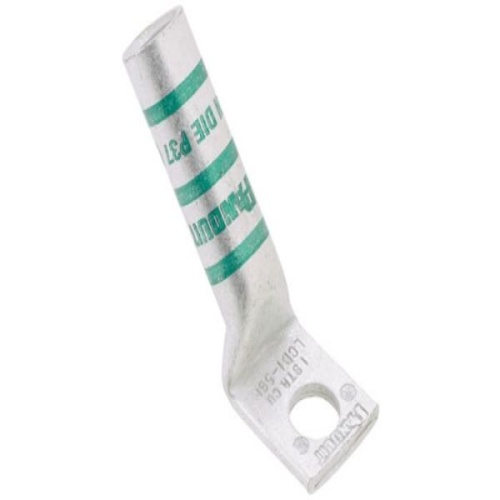 Panduit LCB8-14H-L Pan-Lug™ Copper Compression Lug - 1/4" Stud - 8 AWG