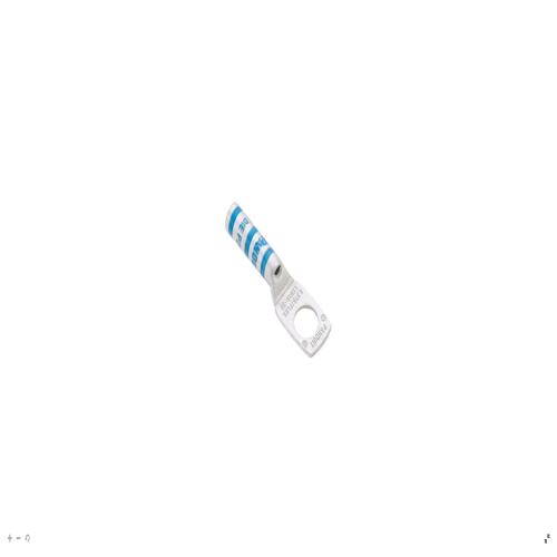Panduit LCBX4/0-12-X Pan-Lug™ Compression Lug, 4/0, Long Flex, Tin Plt Cu, Strt, One .5", PK10 - 1/2" Stud - 4/0 AWG