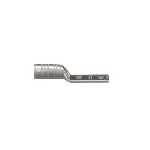 Panduit LCC300-12-X Pan-Lug™ Compression Lug, Tin Plt Copper, Strt, Two 1/2" Stud, PK10