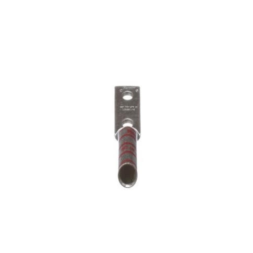 Panduit LCC350-12-X Pan-Lug™ Compression Lug, 350, Tin Plt Copper, Strt, Two 1/2" Stud, PK10