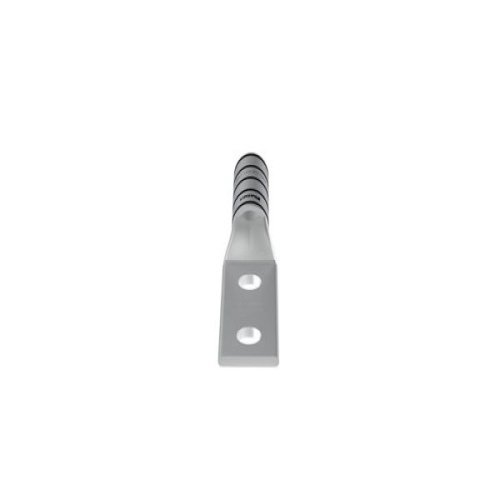 Panduit LCC350-12W-X Pan-Lug™ Compression Lug, 350, Window, Tin Plt Copper, Strt, Two .5" Stud