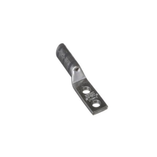 Panduit LCC4-14AW-L Pan-Lug™ Compression Lug, Window, Tin Plt Copper, Two 0.25" Stud, PK50