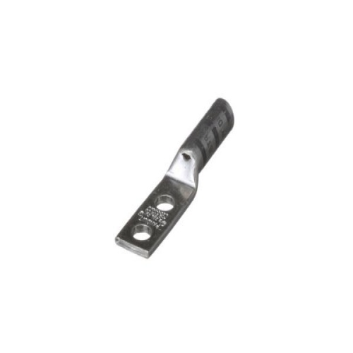 Panduit LCC4-14AW-L Pan-Lug™ Compression Lug, Window, Tin Plt Copper, Two 0.25" Stud, PK50