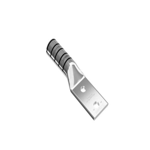 Panduit LCC750-12-6 Pan-Lug™ Compression Lug, 750, Tin Plt Copper, Strt, Two 1/2" Stud, PK6