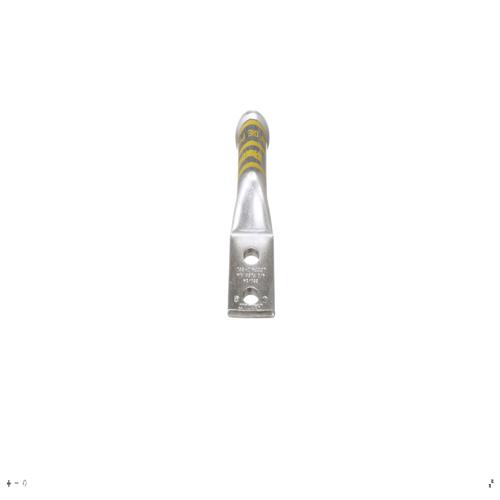 Panduit LCCF4/0-38D-X Pan-Lug™ Compression Lug, 4/0, Flare, Tin Plt Copper, Two 0.37" Stud