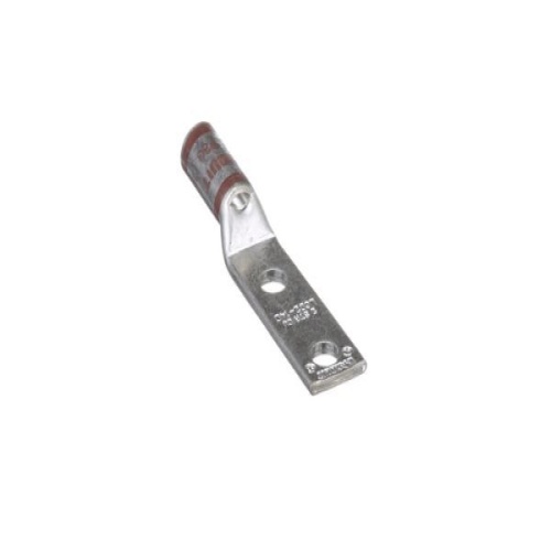 Panduit LCD2-14D-Q Pan-Lug™ Copper Compression Lug - 1/4" Stud - 2 AWG