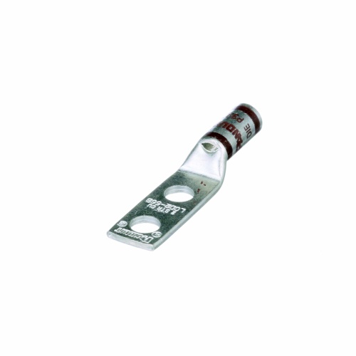 Panduit LCD2-56B-Q Pan-Lug™ Copper 2 Hole Straight Tongue Compression Lug