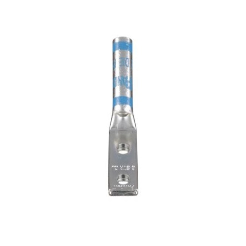 Panduit LCD6-10AH-L Pan-Lug™ Compression Lug, Tin Plt Copper, Two 0.19" Stud, PK50