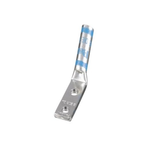 Panduit LCD6-10AH-L Pan-Lug™ Compression Lug, Tin Plt Copper, Two 0.19" Stud, PK50
