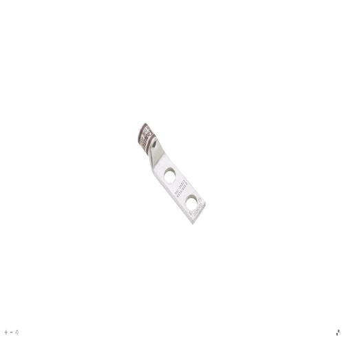 Panduit LCDX2/0-12-X Pan-Lug™ Compression Lug, 2/0, Tin Plt Copper, Two 0.5" Stud, PK10