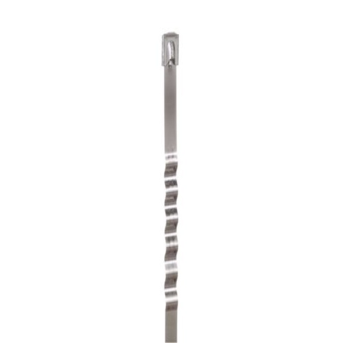 Panduit MLT4WLH-LP Wave-Ty™ Stainless Steel Cable Tie - 14.3", Natural
