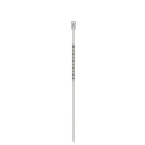Panduit MLT6WH-LP Wave-Ty™ Stainless Steel Cable Tie - 20.5", Metallic