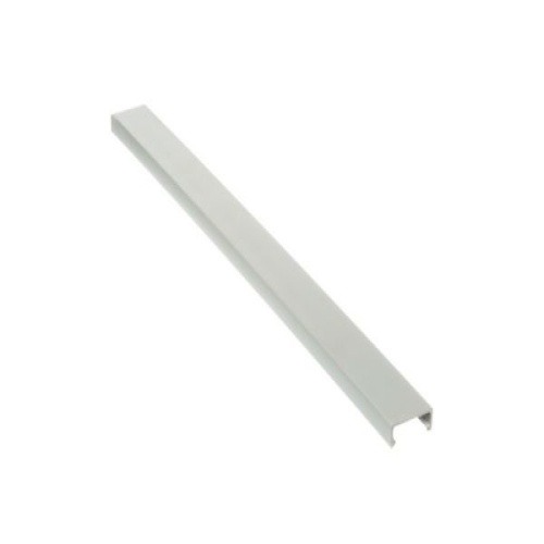Panduit NC25LG2 Panduct® NC25LG2 Flush Cover, Lt Gray, Hal-Free PPO, 0.35"x0.97", PK2