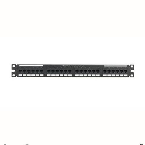 Panduit NK5EPPG24Y NetKey® Category 5e Flat Punchdown Patch Panel