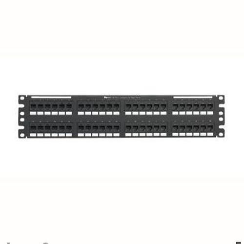 Panduit NK5EPPG48Y NetKey® Category 5e Flat Punchdown Patch Panel