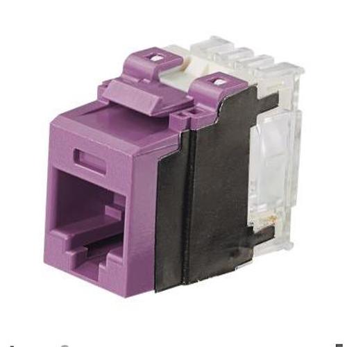 Panduit NK6X88MVL NetKey® Category 6A UTP RJ45 Punchdown Keystone Jack Module