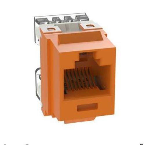 Panduit NKP5E88MOR NetKey® Category 5e UTP RJ45 Punchdown Keystone Jack Module