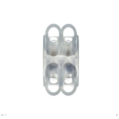 Panduit PCSB2/0-2S-6 Pan-Lug™ Multi-Tap Mech Con, Single Sided, 2/0, Tin Plt Al, PK6