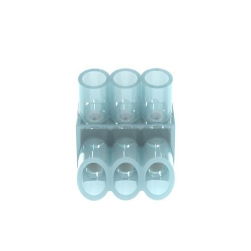 Panduit PCSB250-3-6Y Pan-Lug™ Multi-Tap Mech Con, Double Sided, Tin Plt Al, PK6