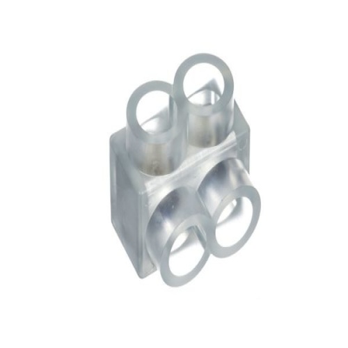 Panduit PCSB4-2S-12Y Pan-Lug™ Multi-Tap Mech Con, Single Sided, 4, Tin Plt Al, PK12