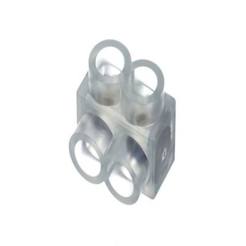Panduit PCSB4-2S-12Y Pan-Lug™ Multi-Tap Mech Con, Single Sided, 4, Tin Plt Al, PK12