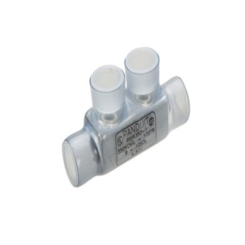 Panduit PISR2-1 Pan-Lug™ Multi-Tap Con, In-Line Splicer/Reducer, 2/0, Aluminum/PVC, PK1