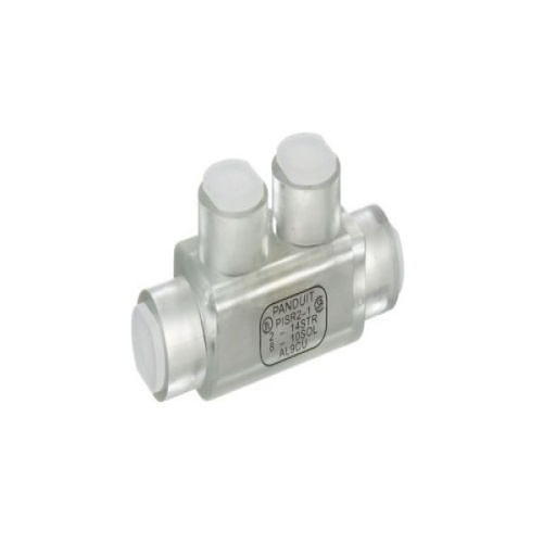Panduit PISR2-1 Pan-Lug™ Multi-Tap Con, In-Line Splicer/Reducer, 2/0, Aluminum/PVC, PK1