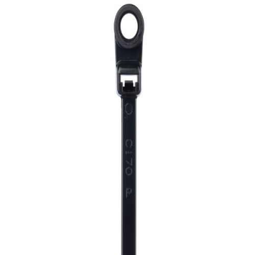 Panduit PLC1.5I-S8-M0 Locking Clamp Tie - 6", Black