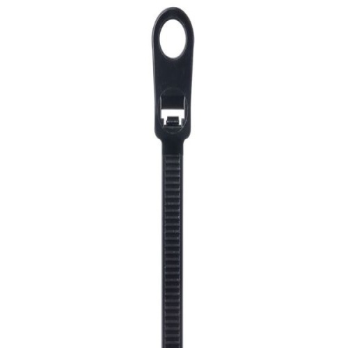 Panduit PLC1.5I-S8-M0 Locking Clamp Tie - 6", Black