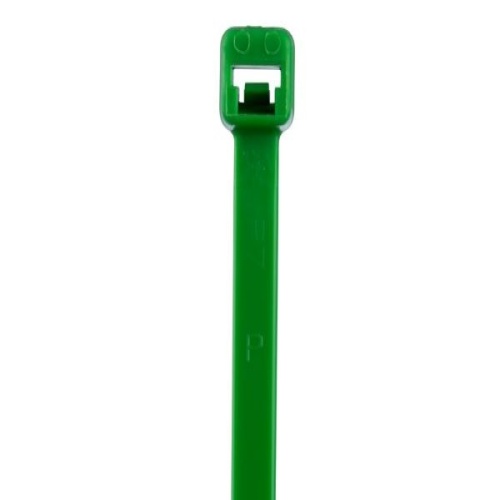 Panduit PLT2S-C5 Premium Cable Tie - 7.4", Green