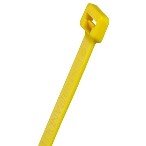 Panduit PLT4S-M4Y Premium Cable Tie - 14.5", Yellow