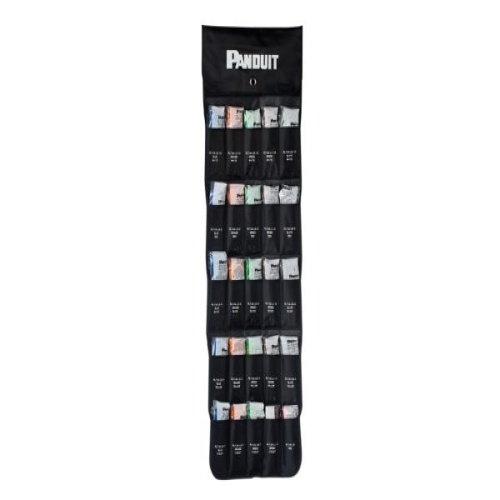 Panduit PPC25X50F Pan-Pouch™ Telephone Cable Identification Kit - Black 
