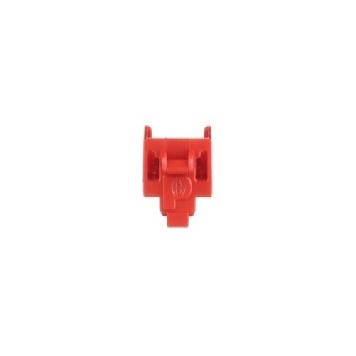 Panduit PSL-DCJB-C RJ45 Jack Module Block-Out Device, Red, 100/Pkg