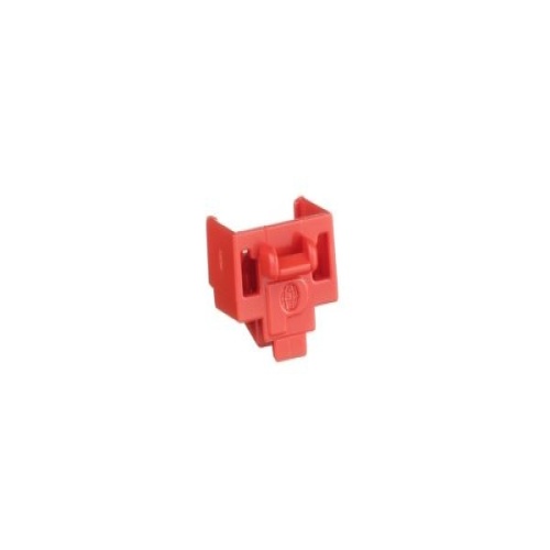 Panduit PSL-DCJB-C RJ45 Jack Module Block-Out Device, Red, 100/Pkg