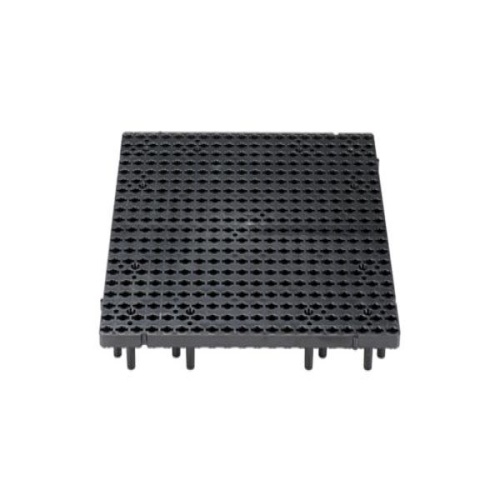 Panduit Quick-Build™ QB-TILE Harness Board Accessory, Black, ABS, 12x12", PK1